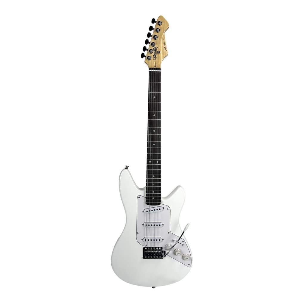Guitarra Elétrica Valentine's - Modelo St- Corpo Em Alder - Sss - Snow White - Tv1954Sw