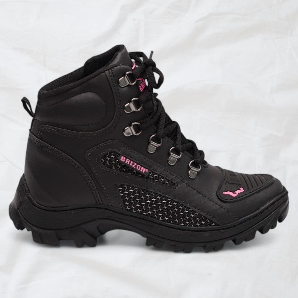 Bota de Cano Alto para Mulheres Aventureiras - Impermeável, Confortável e Estilosa