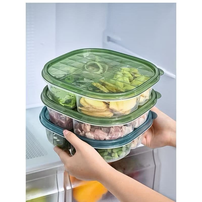 Pote 4 Divisórias Plástico Legumes Organizador De Cozinha Para Diversas Coisas