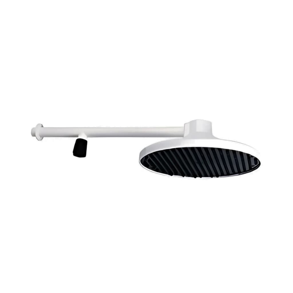 Chuveiro Ducha Fria ABS Piscina Quintal Rosca 1/2 Branco 4 e 9 Polegadas C/ Registro