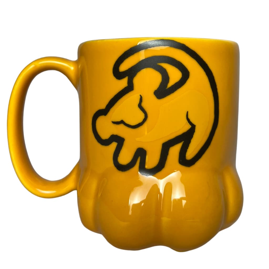 Caneca Rei Leão Personalizada Detalhada Xícara Enfeite Geek Simba Cerâmica Porcelana