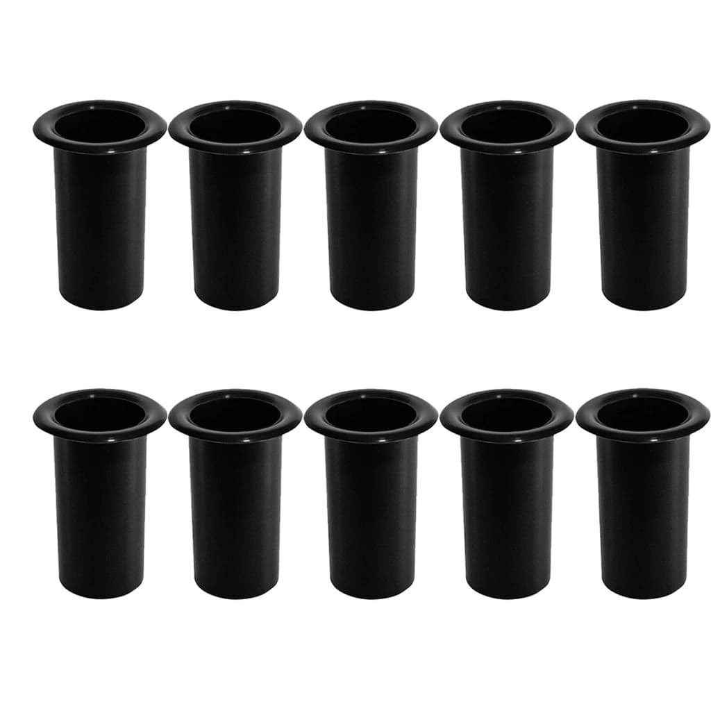 Kit 10 Aero Duto 2 Polegadas Para Caixa de Som Automotivo Plástico