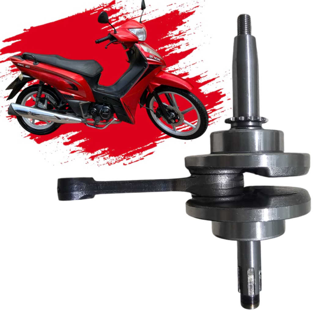 Virabrequim Completo Shineray Jet 50 / Phoenix Gold