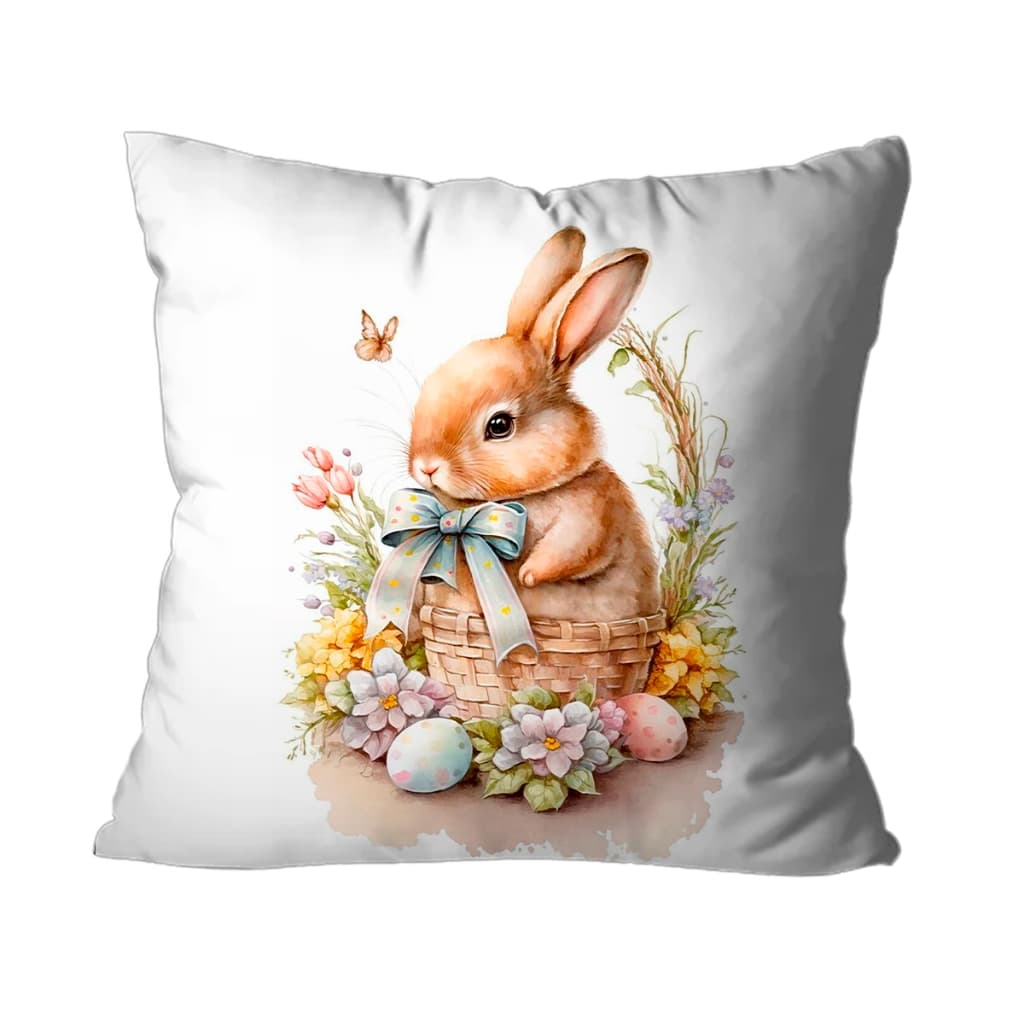 Almofada Cheia Pascoa - Almofada Coelhinho - Almofada para Cesta Decorativa