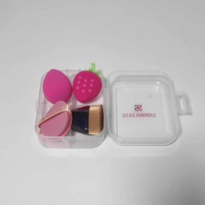 Kit Com 04 Esponja Para Maquiagem Sabrina Sato