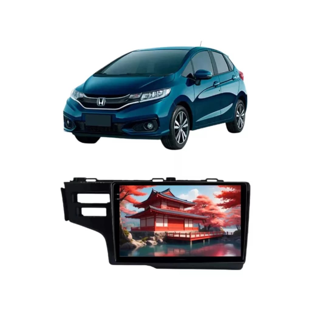 Central Multimídia Honda Fit 2013-2015 9 Polegadas