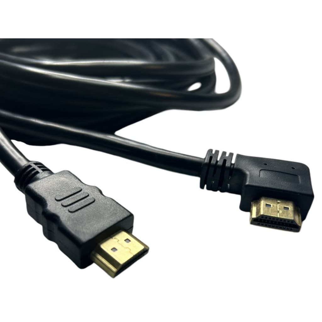 CABO HDMI X HDMI PONTA 90 GRAUS 1,8 METROS