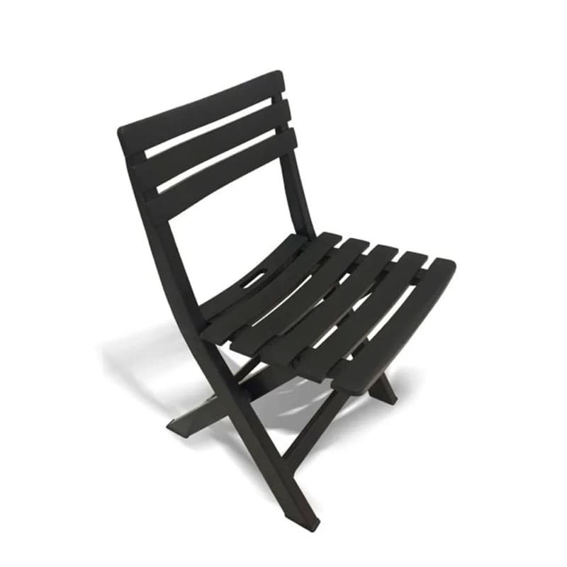 Cadeira de Plástico Dobrável Preta Arqplast 80x42x45cm 25671