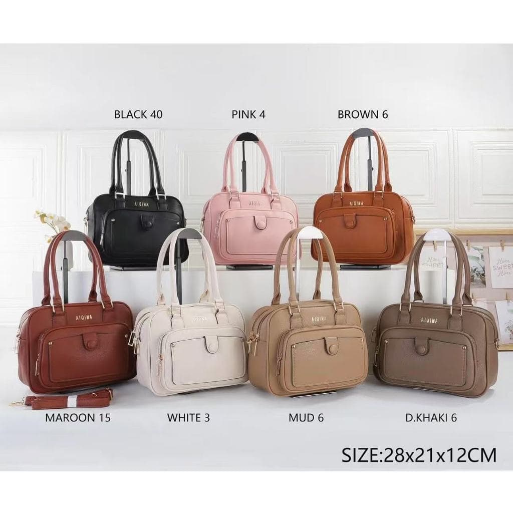 Bolsa feminina com chaveiro pom pom bolsa crossbody pulseira de couro
