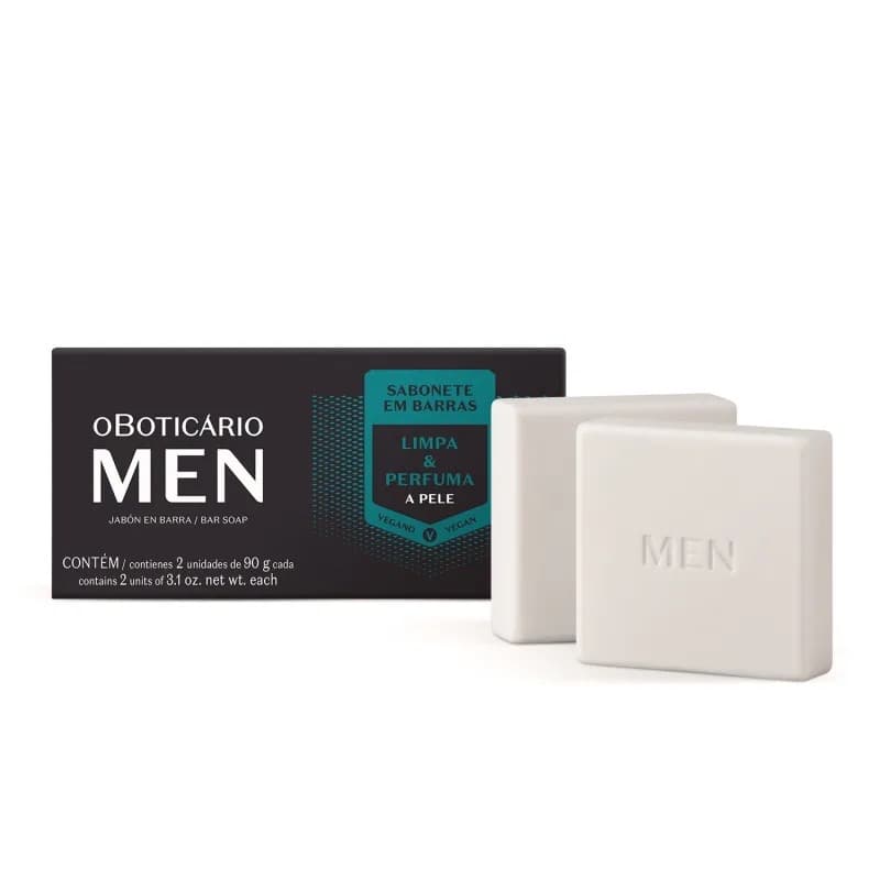 SABONETE EM BARRA MEN 2X90G