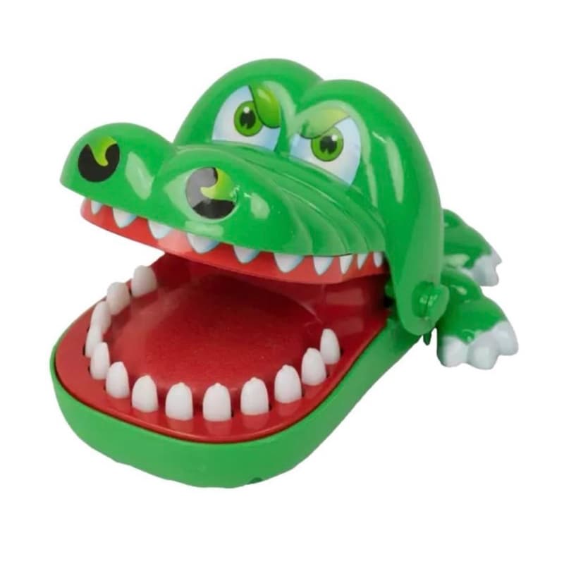 Brinquedo Jacare Dentista Jogo Desafio Morde Dedo