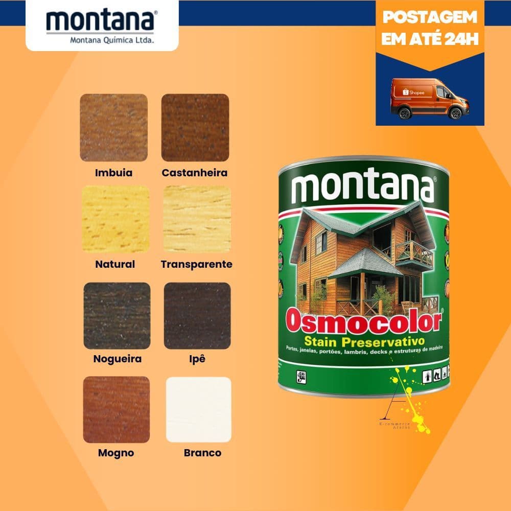 Verniz Osmocolor Cores 900ml Montana