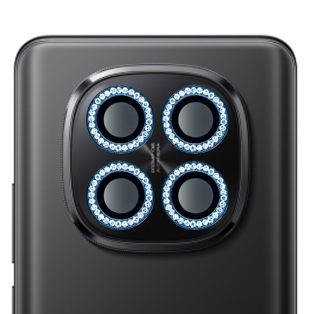 Película Strass Azul Para Câmera Note 14 Pro 5G