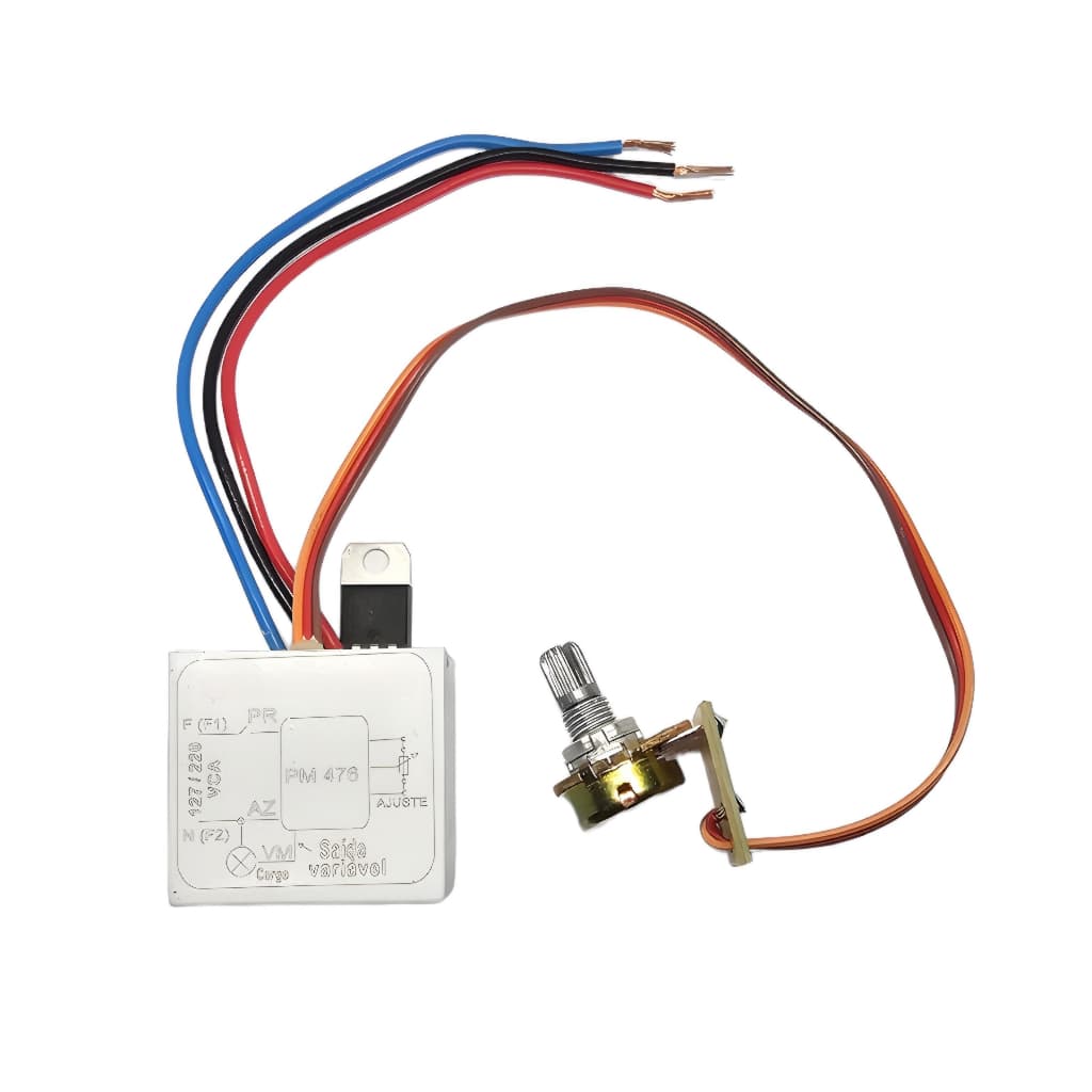 Dimmer regulador de temperatura para máquina de algodão doce
