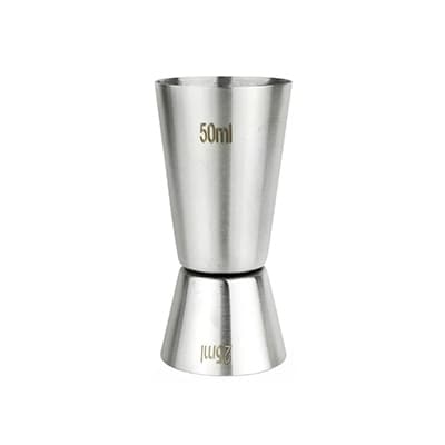 Dosador Bebidas Duplo Inox 25ml e 50ml