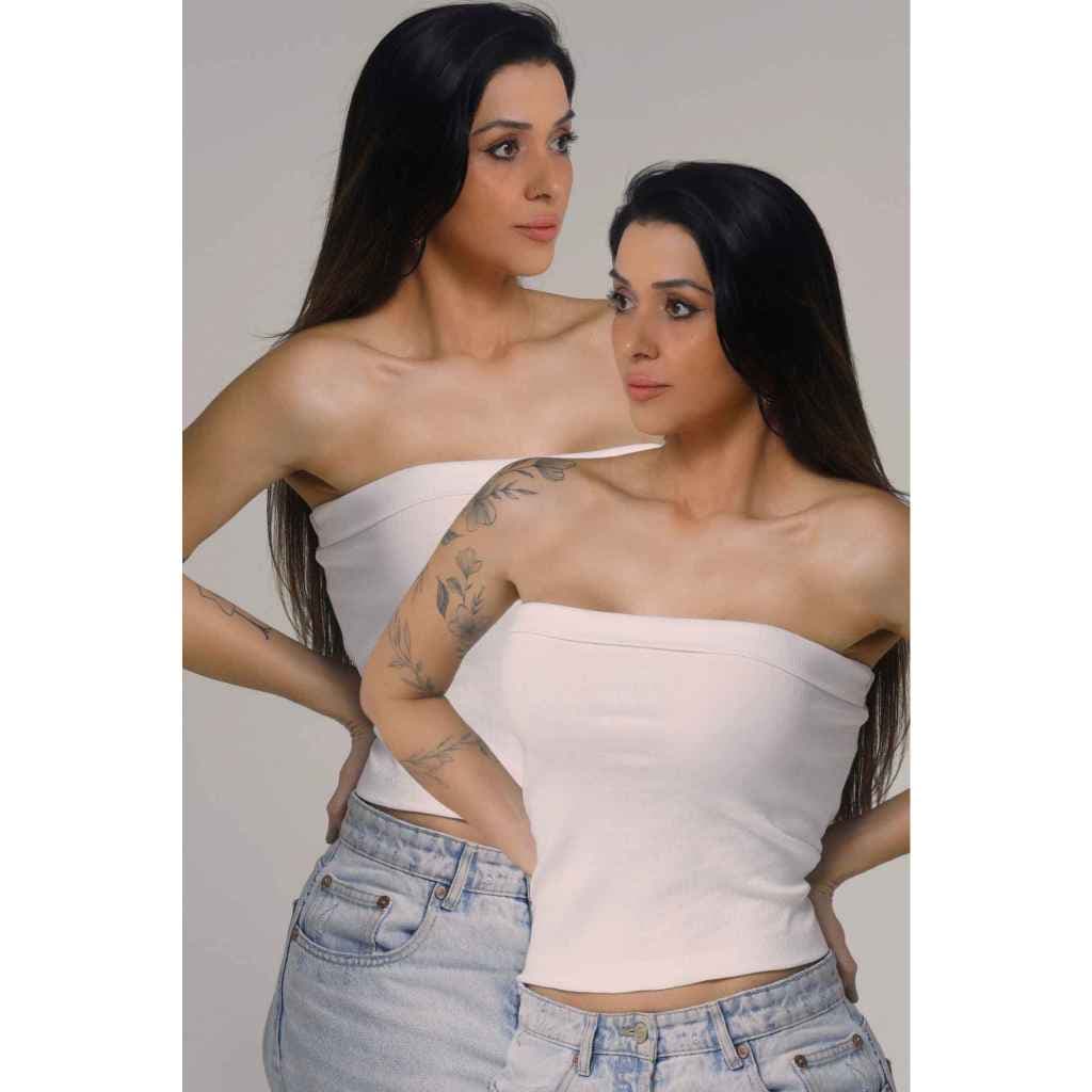 Top Faixa,Cropped Tomara que Caia Blusa Cropped Tube