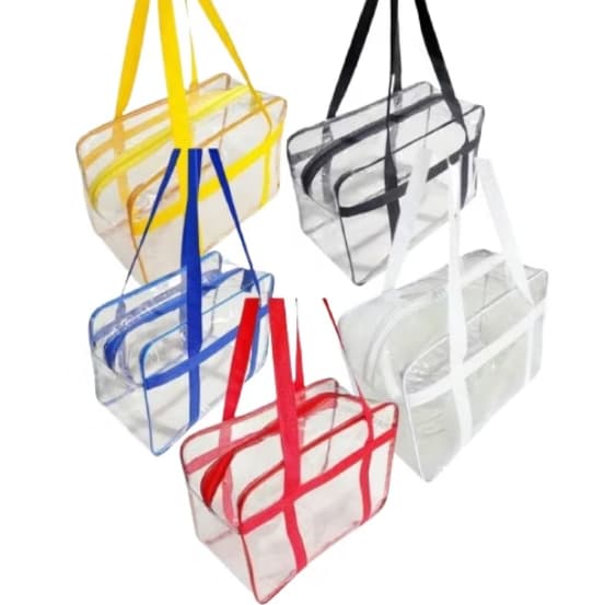 Bolsa Impermeável Transparente p/Praia e Piscina