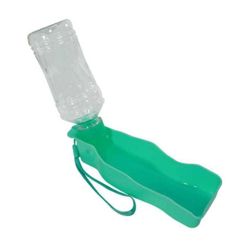 Garrafa fonte de água para Pet gatos Cachorros    Bebedouro Portátil Passeio Com Bandeja 250 ml Linha Pet Shop