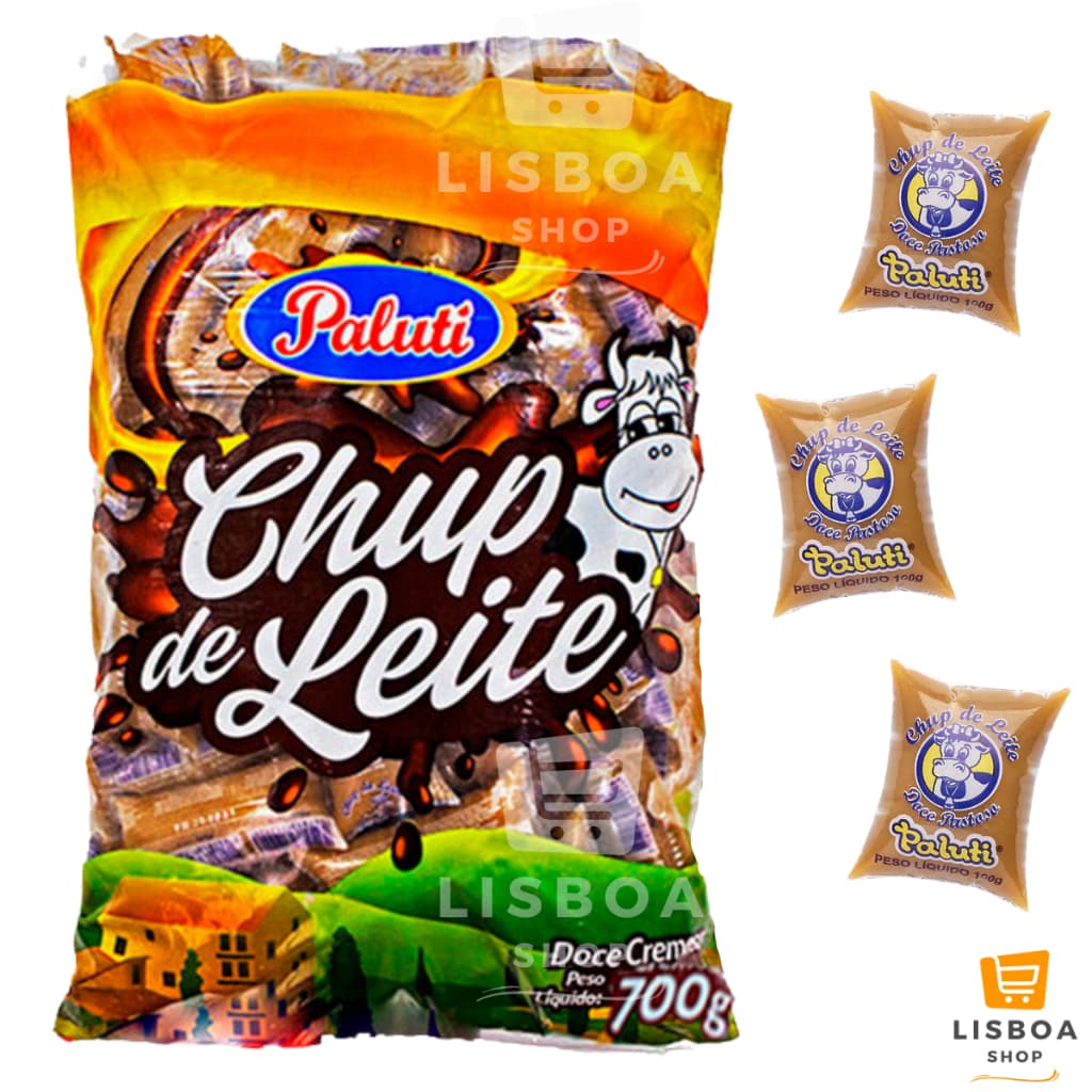 Chup Chup Doce de Leite 700g C/50un - Paluti