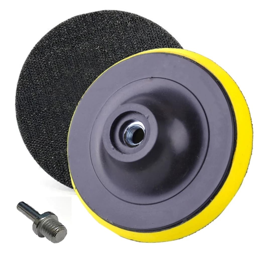 SUPORTE DE BOINA VELCRO PARA DISCOS LIXA 100MM LIXADEIRA