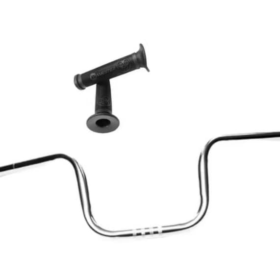 Guidão Modelo de Moto Aço Cromado Alto Titan CG150 Bike manopla bmx bike