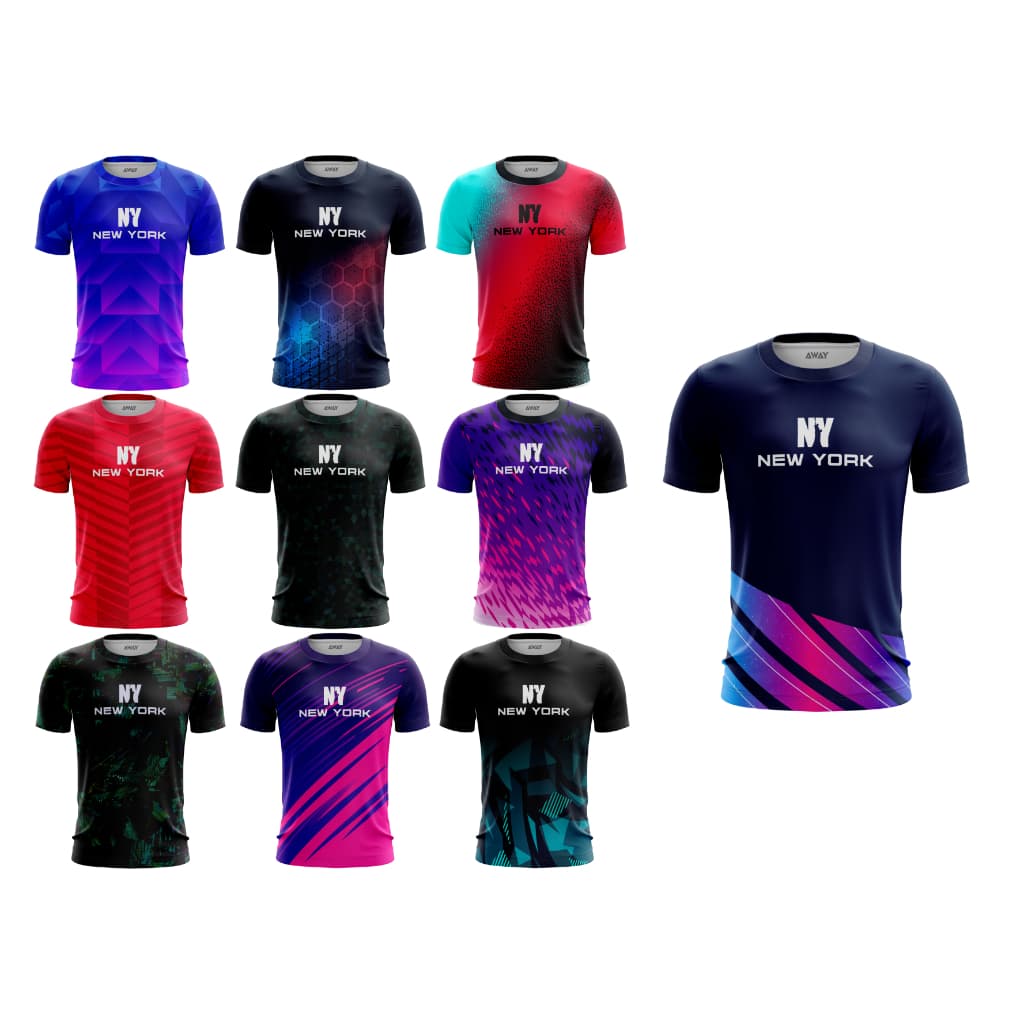 Camisa Dry Fit New York Blusa Esportiva Caminhada Corrida CrossFit Camiseta Academia proteção uv 50+