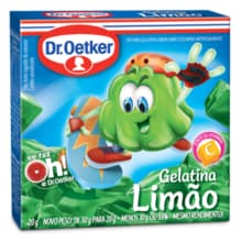KIT 2 Gelatina Dr. Oetker Uva e Limão 20G cada