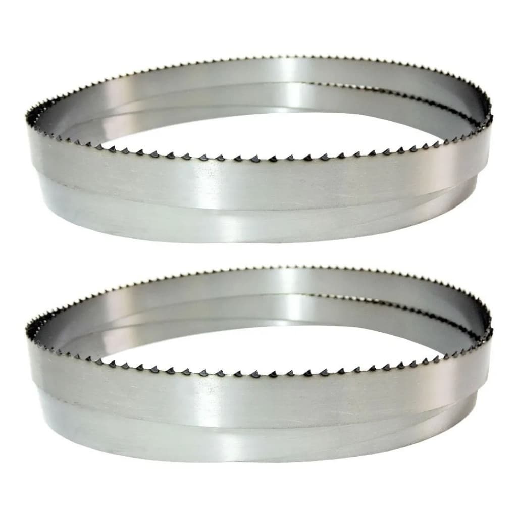 Kit 2 Lâminas De Serra Fita Para Corte Carnes Ossos 2,20 Mts