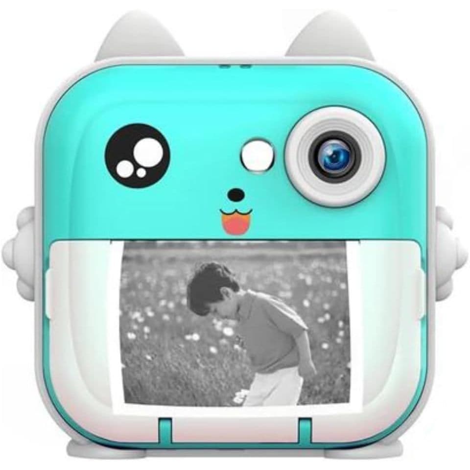 Câmera De Impressão Instantânea Para Crianças Vídeo Fotografia Digital Fotográfica Toy Mini Impressora Térmica Boy Girls