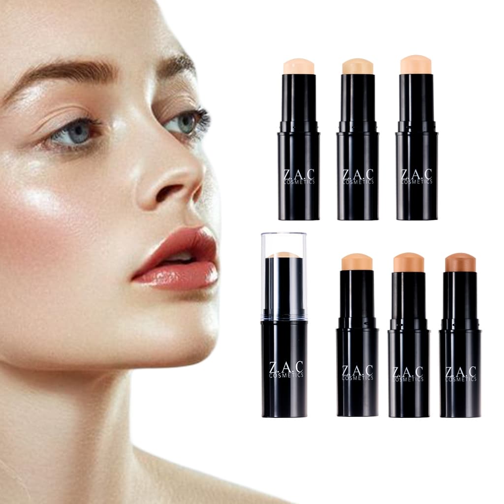 Corretivo Capa Rugas Sardas Círculo Escuro Poros Hidratante Z.A.C COSMETICS CP0081