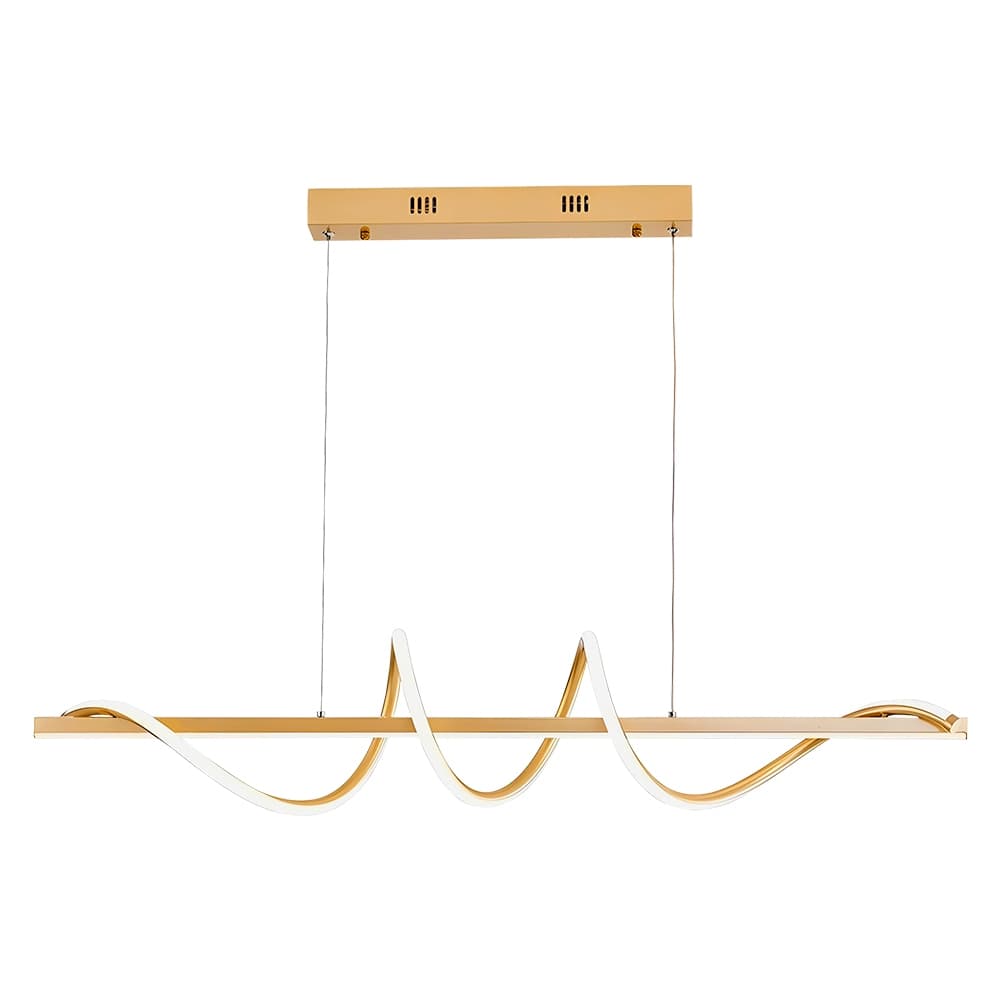 Lustre Pendente Moderno 45W LED Integrado Bivolt Alta Luminosidade Iluminação Decorativa