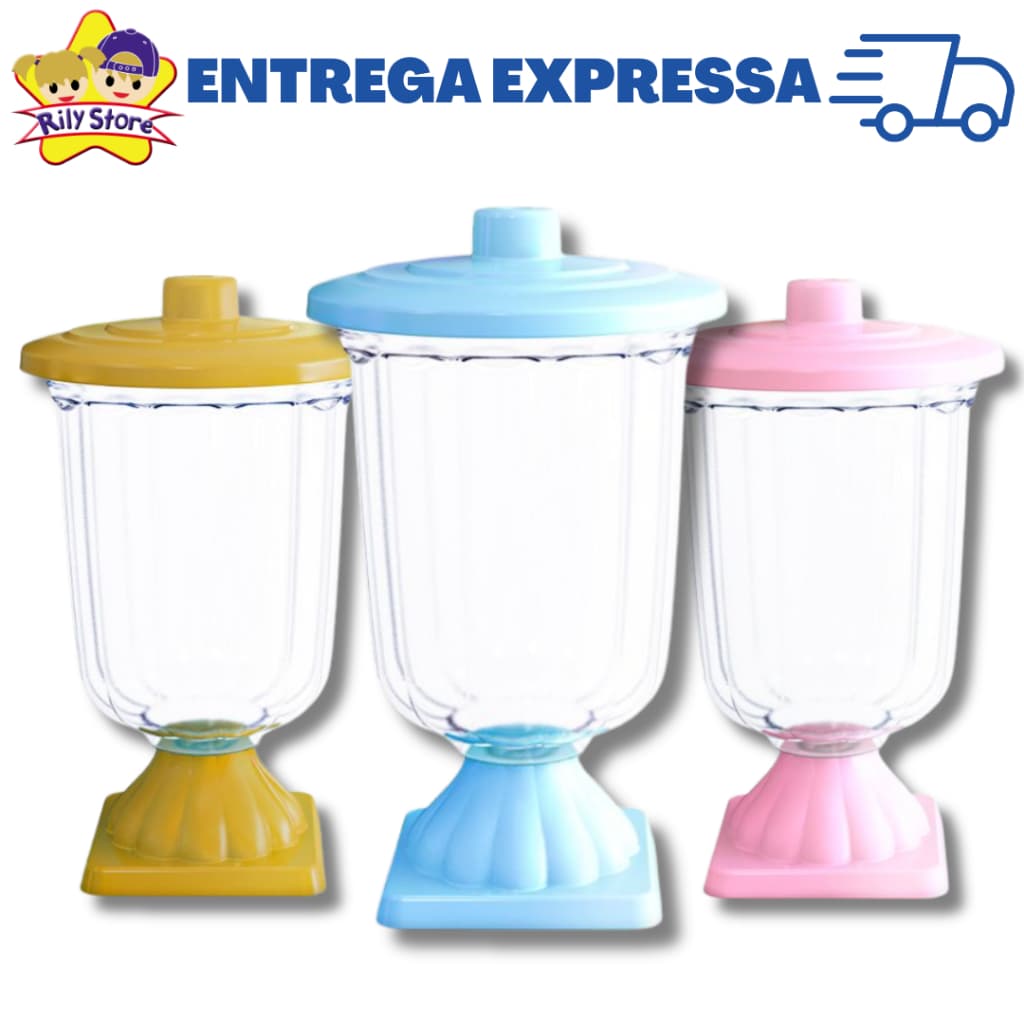 Baleiro Grego para Decoração de Festas - Doces - Diversas Cores