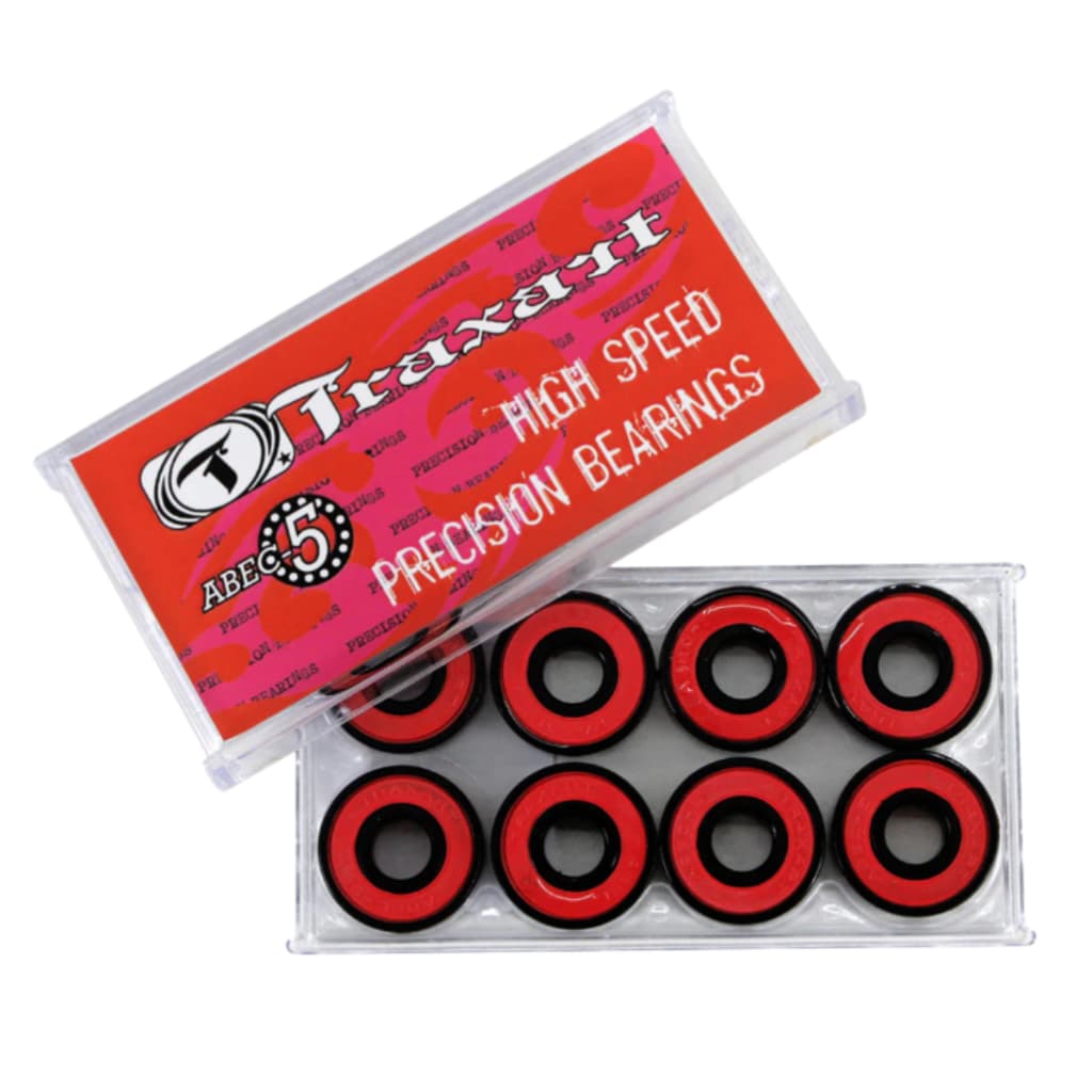 Rolamento Abec 5 Blindados 8 peças para Skate ou Patins Traxart Profissional