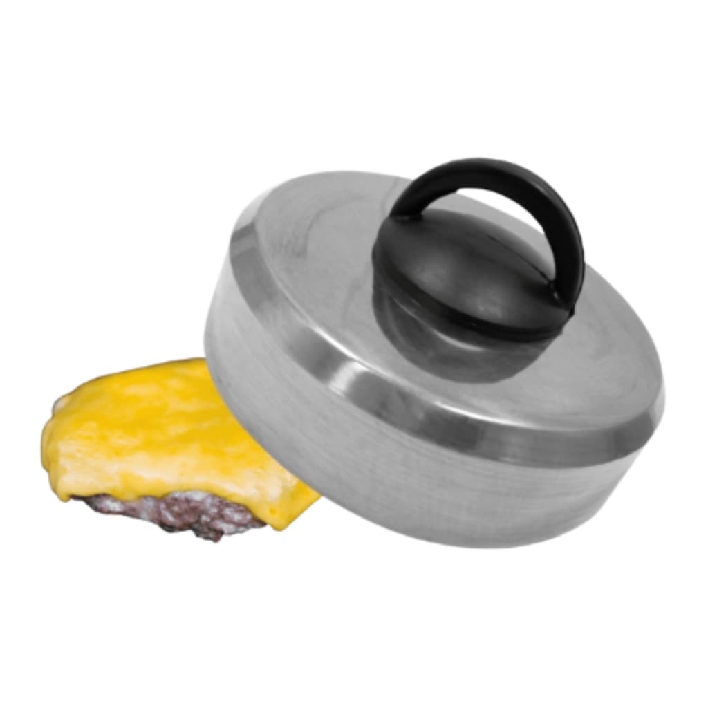 Abafador Inox Resistente Pratico Hamburguer Lanche