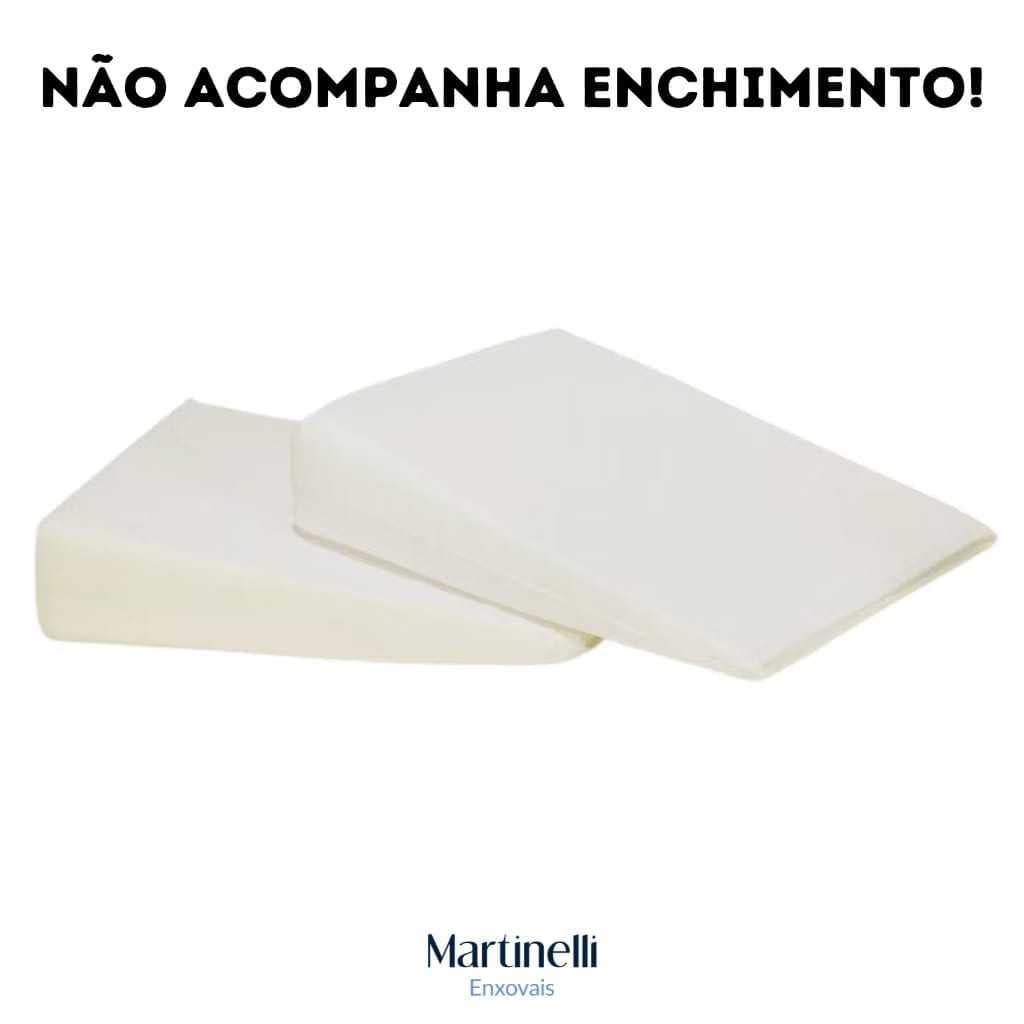 Capa De Travesseiro Bebe Rampa Anti Refluxo Para Carrinho