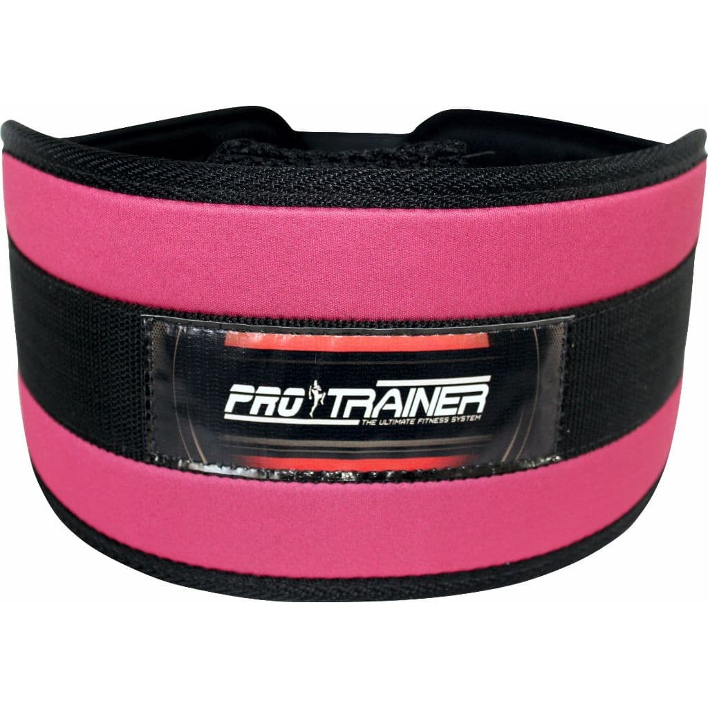 Cinturão Rosa Fivela Agachamento Academia Musculação