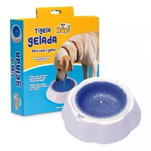 Tigela Gelada para cães e gatos - 500ml