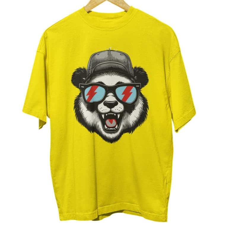 Camiseta Masculina Streetwear Urso Bear 100% malha algodão penteado estampa animal