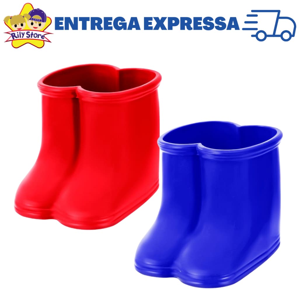 Vaso Botinha para Decoração - Festas - Diversas Cores