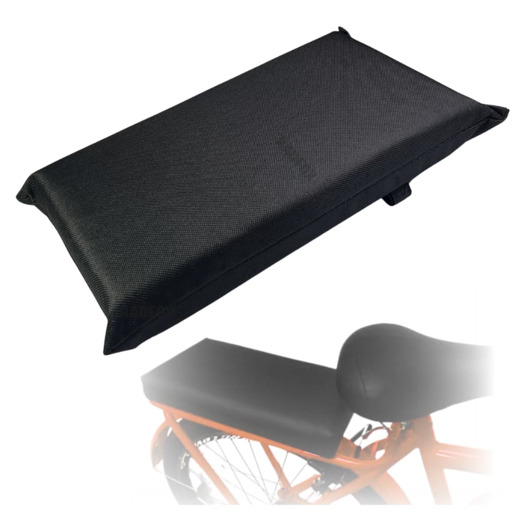 Almofada de bagageiro assento para bike tubular antiga monark