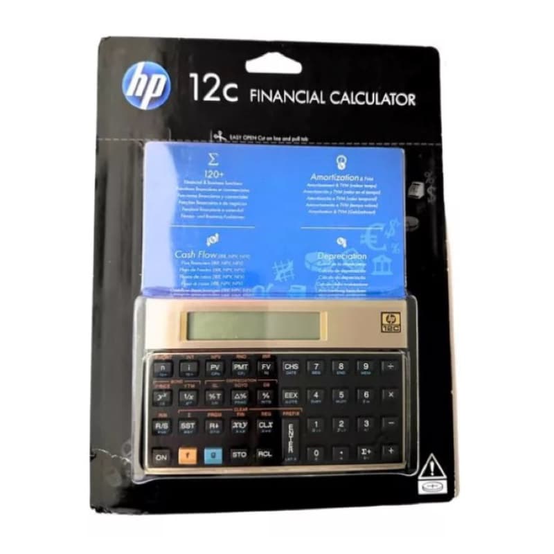 Calculadora Financeira Hp 12c Engenharia Contas 120 Funções