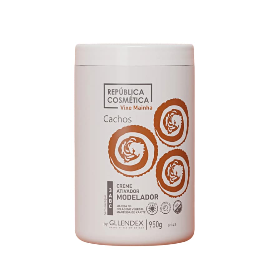 Creme De Pentear Vixe Mainha Cachos e Crespos Gllendex 950g