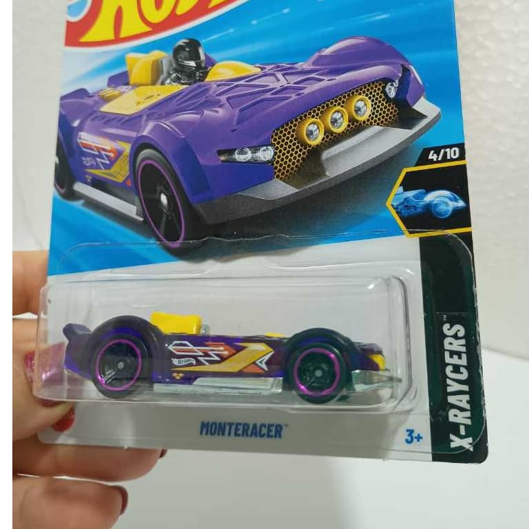 Hot Wheels Monteracer NETFLIX LET'S RACE X-RAYCERS 4/10 MATTEL