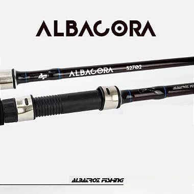 Vara Para Molinete Albacora Carbono 50 lbs 2 Partes 2,40m e 2,70m Albatroz