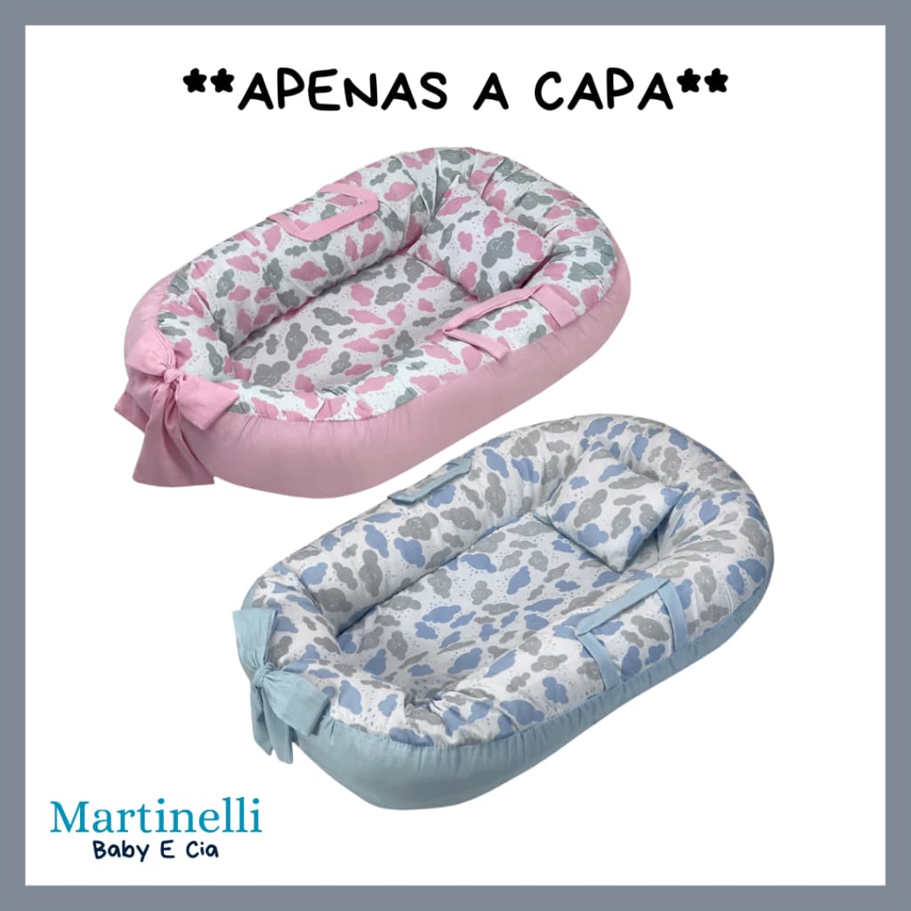 Capa Para Ninho Redutor De Berço Bebe Com Varias Estampas
