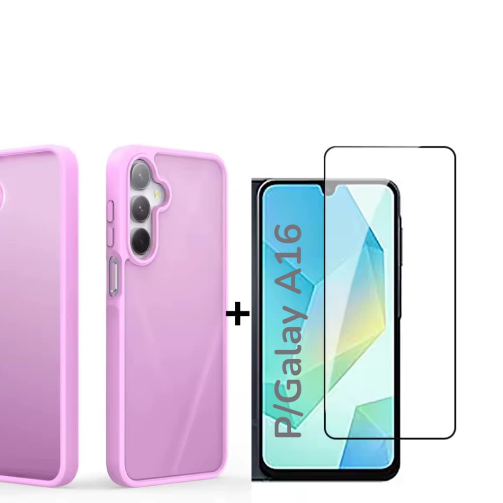 Capa Capinha Space Clear +película 3d P/ Samsung Galaxy A16