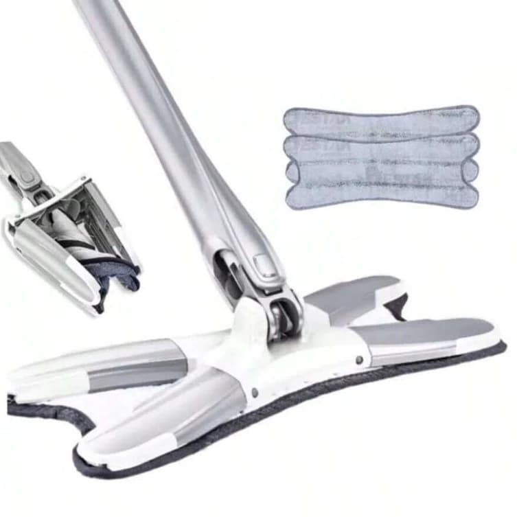 Rodo Mop Twist Xmop Esfregão Giratório Lava E Seca Com Extrusão Microfibra Multiuso Limpeza Rodo Mágico 360° Com Refil