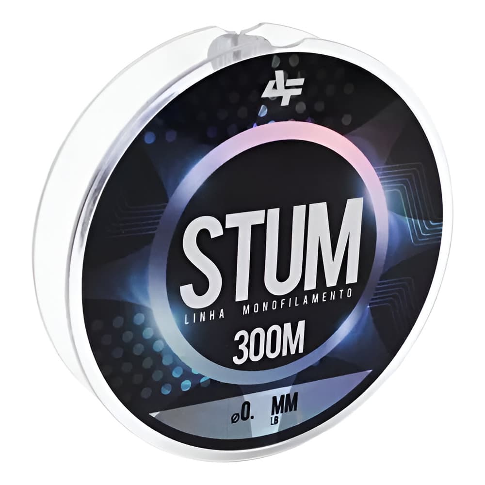 Linha Albatroz STUM Cinza 300M - Tamanho 0.26mm 11.88lb