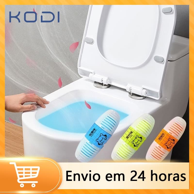 KIT Pedra Sanitária Bloco Sanitário Nas Fragrâncias Limão ou Toranja para limpeza de banheiros X6