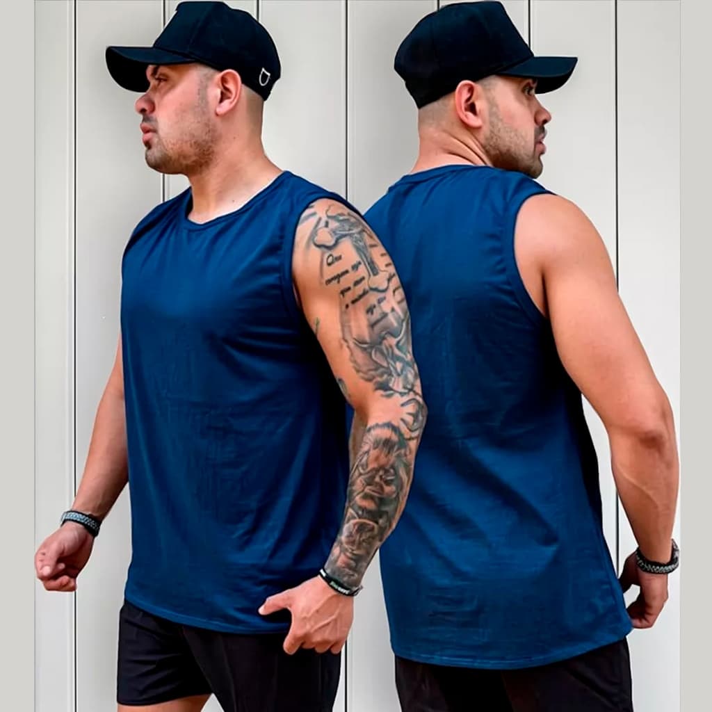 Regata Masculina Leve e Respirável: Perfeita para o Verão